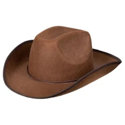 Rodeo-cowboyhattu Ruskea