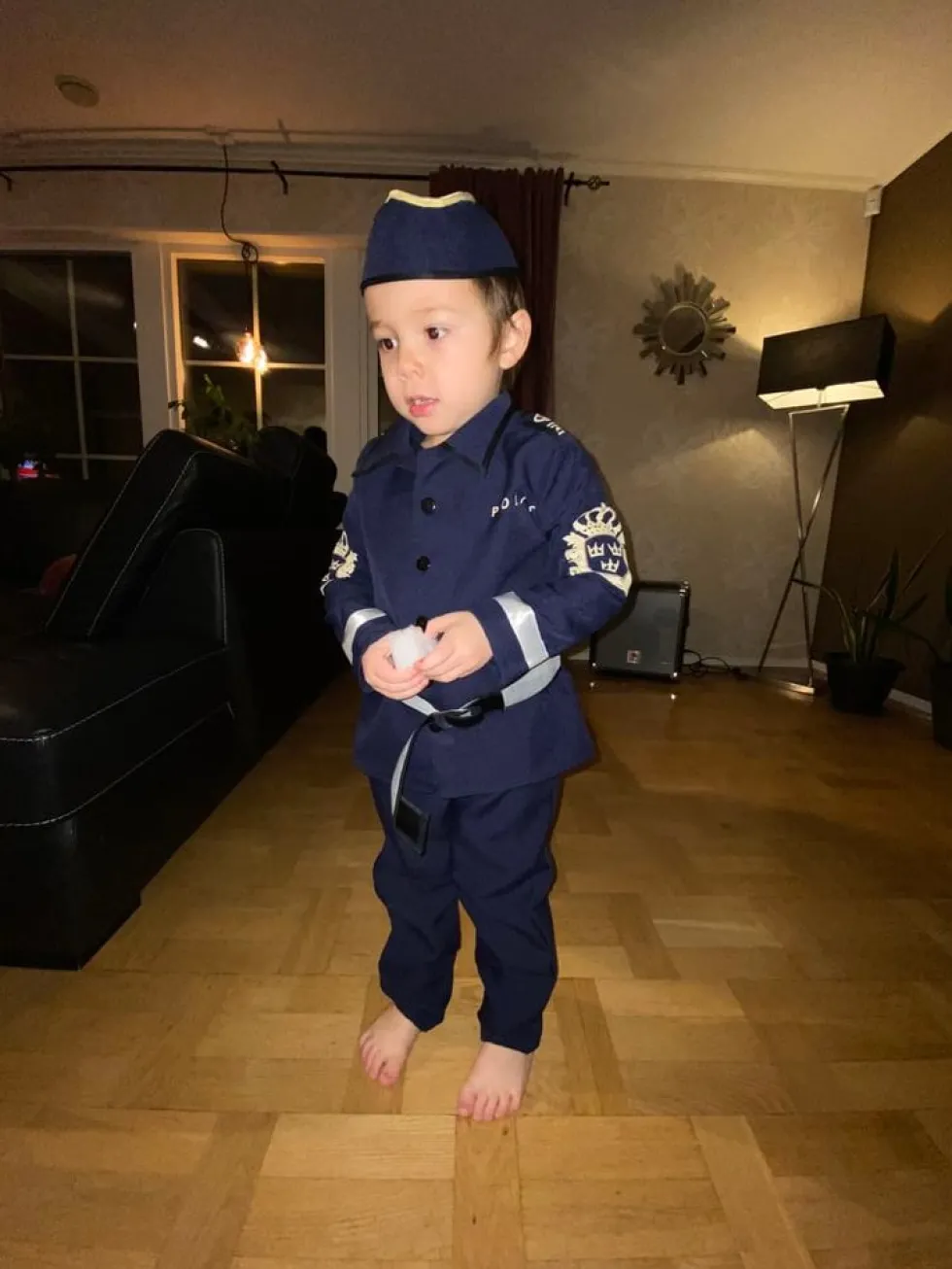 Ruotsalainen Poliisi Lasten Naamiaisasu