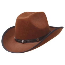 Ruskea Cowboyhattu