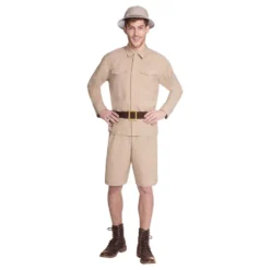 Safari Miesten Naamiaisasu