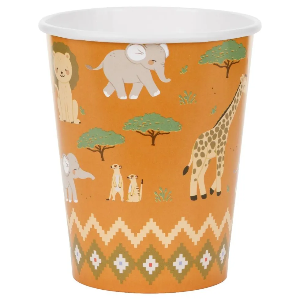Safari Party -pahvimukit