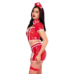 Sairaanhoitaja Red Alert Deluxe Naamiaisasu