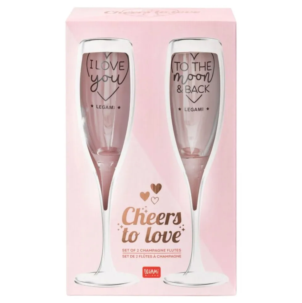 Samppanjalasit Cheers to Love