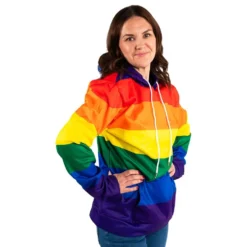 Sateenkaarenvärinen Hoodie