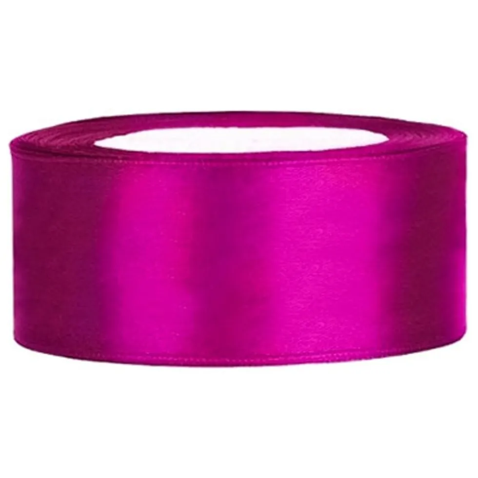 Satiininauha Tummanpinkki