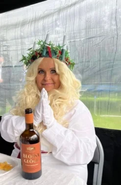 Satiininauha Tummanpunainen