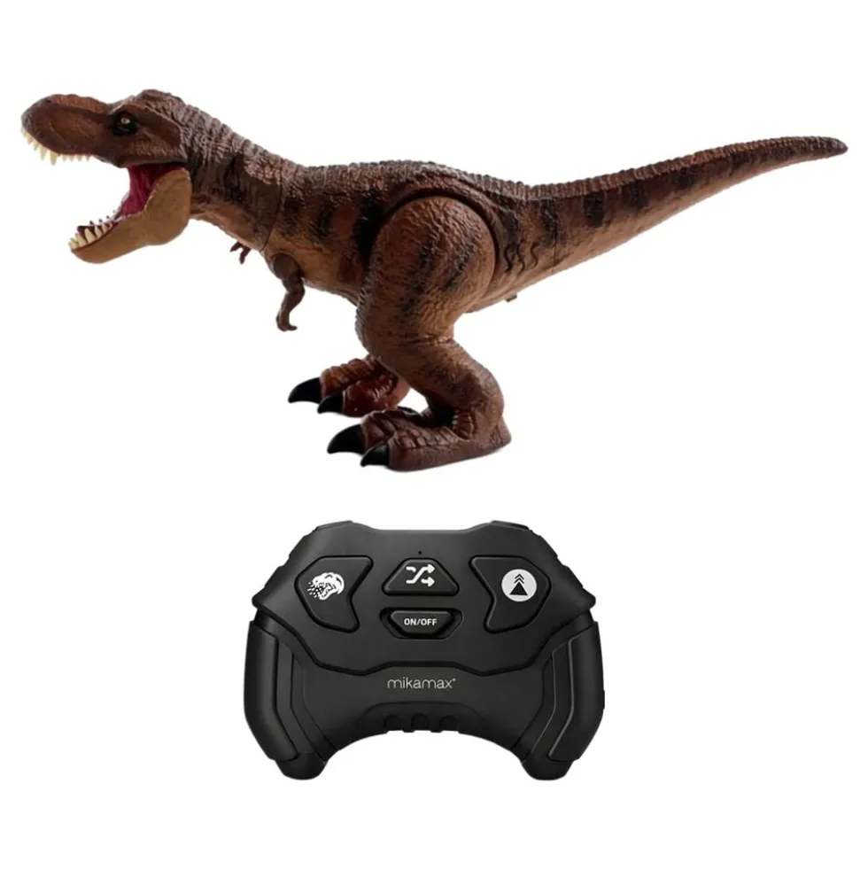 Savutteleva radio-ohjattava T-Rex
