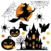 Seinäkoriste Halloween