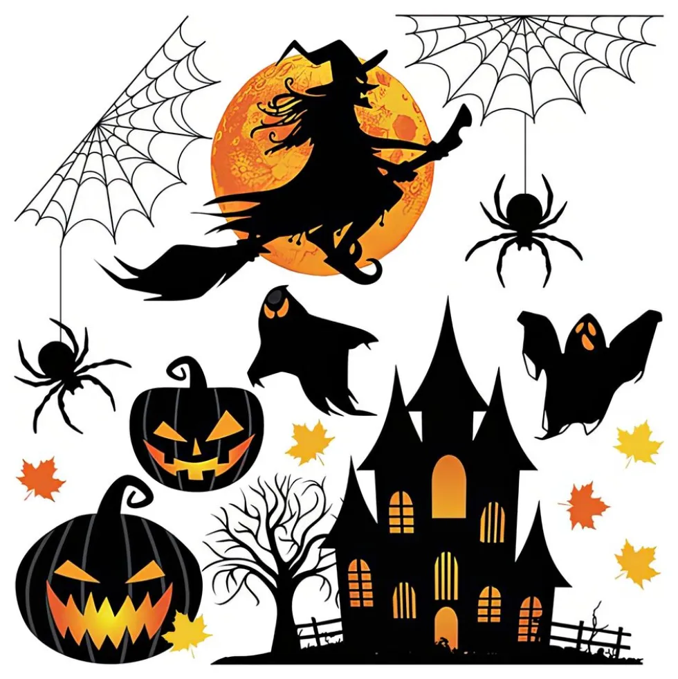 Seinäkoriste Halloween