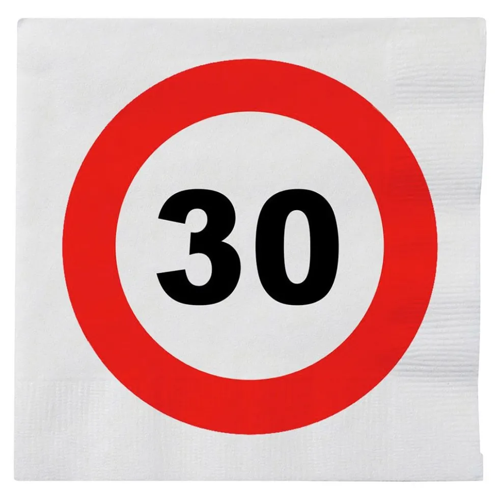Servetit Liikennemerkki 30