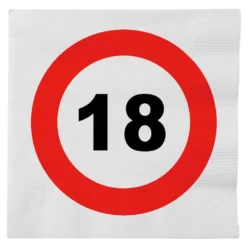 Servetit Liikennemerkki 18