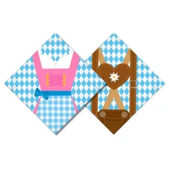 Servetit Oktoberfest Lederhosen