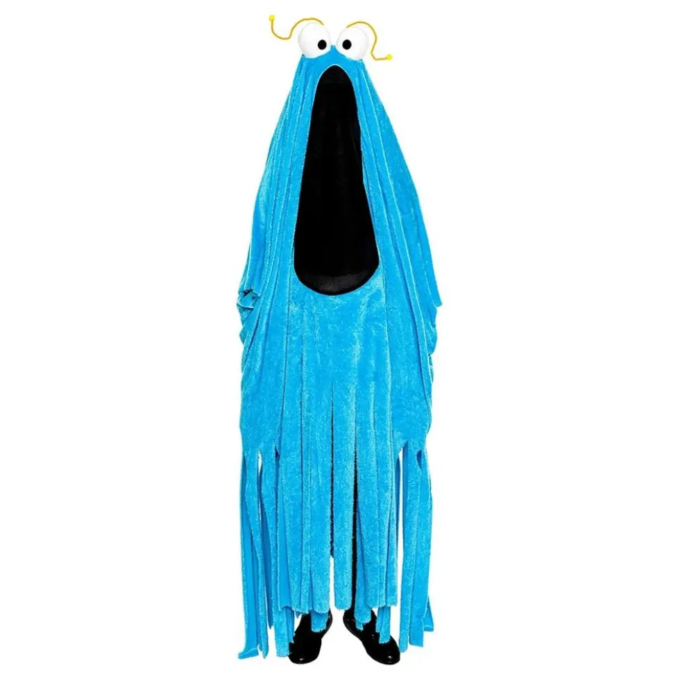 Sesame Street Yip Yip Martian Sininen Alien Naamiaisasu