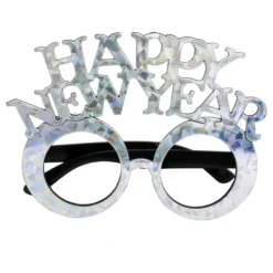 Silmälasit Happy New Year Hopea