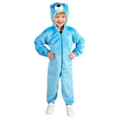 Sininen Nalle Bebin Naamiaisasu Onesie
