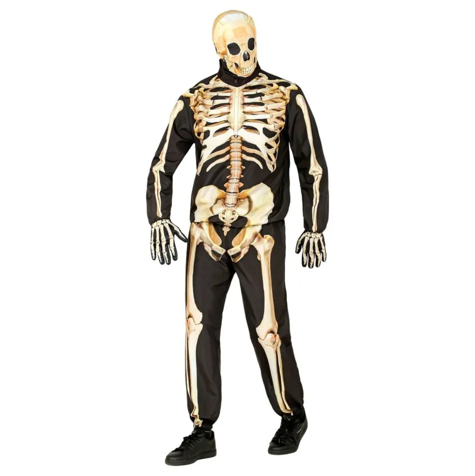 Skeletin verryttelypuku naamiaisasu