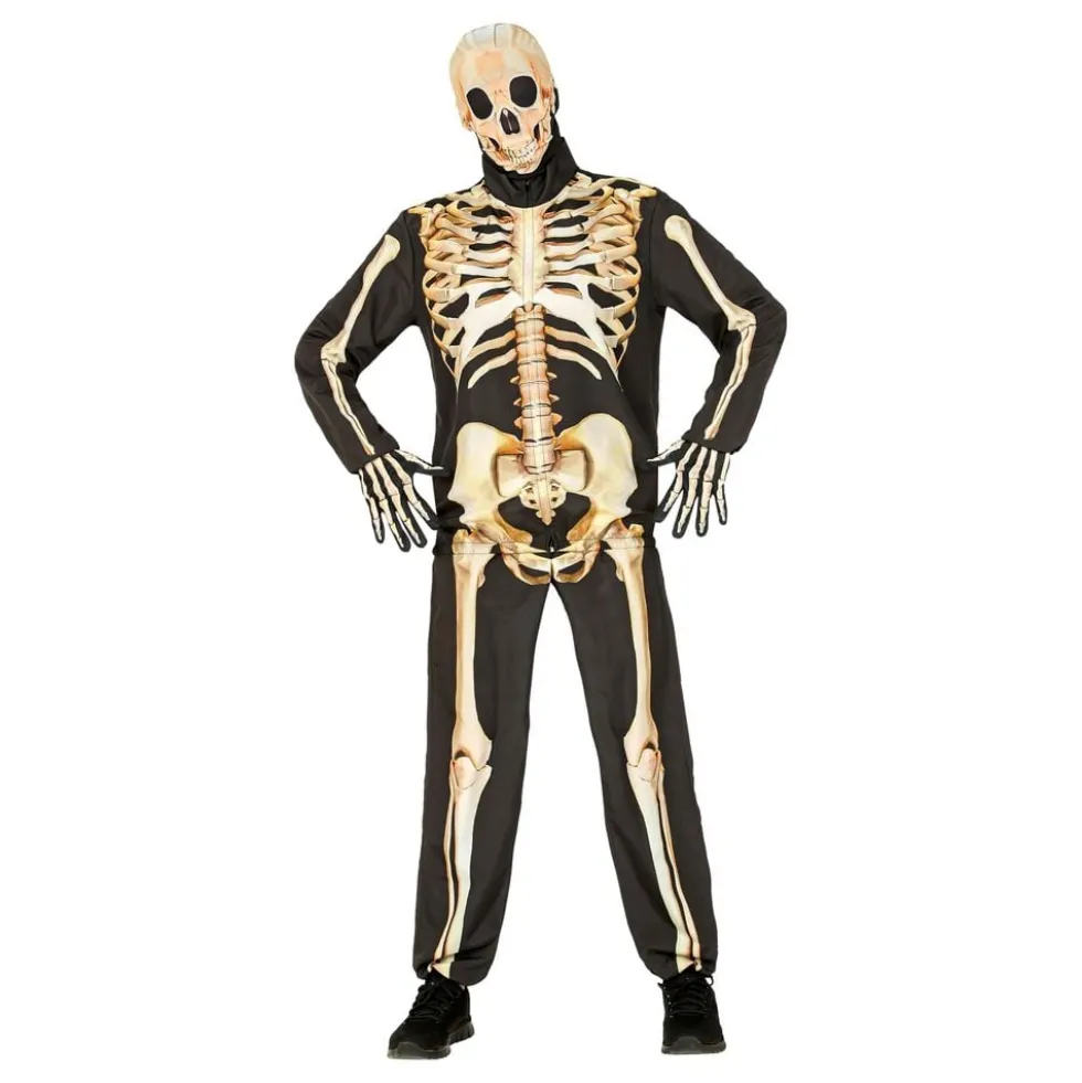 Skeletin verryttelypuku naamiaisasu
