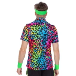 Skjorta Leopard Neon Herr