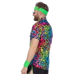 Skjorta Leopard Neon Herr