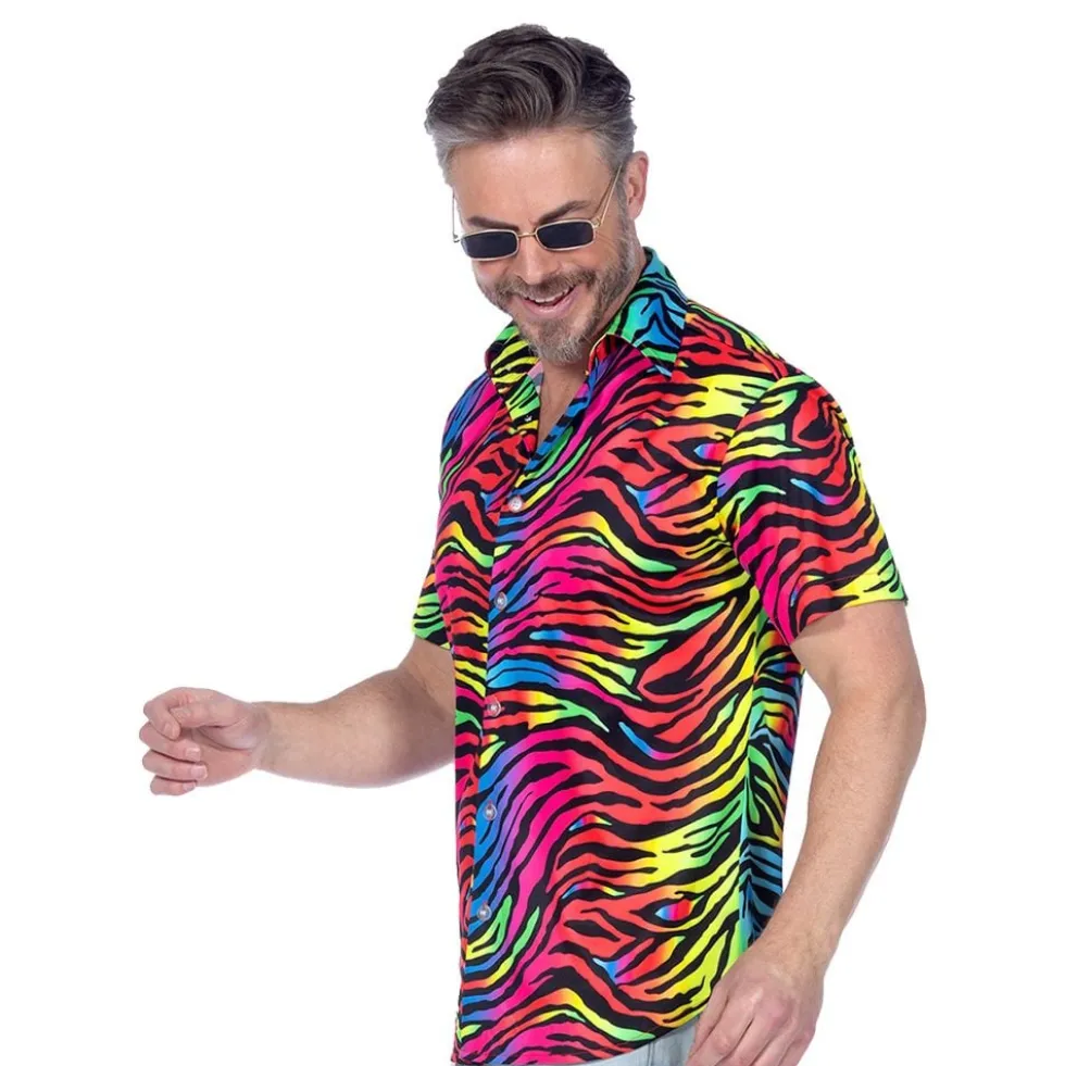 Skjorta Zebra Neon Herr