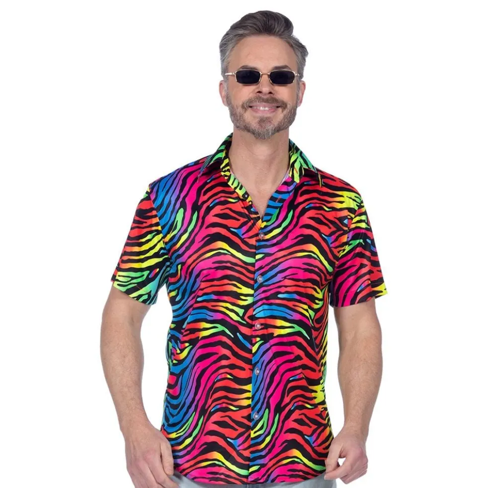 Skjorta Zebra Neon Herr