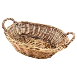Soikea punottu kahvakori
