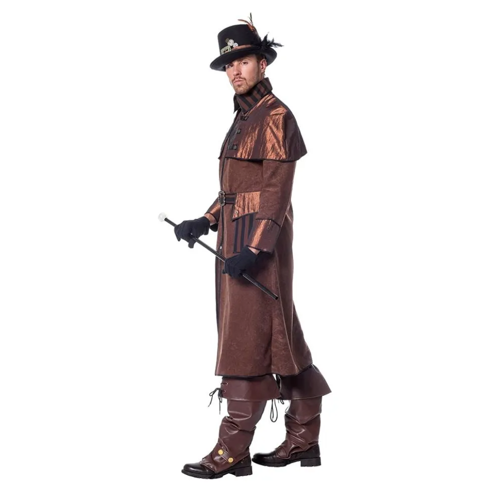 Steampunk Miesten Deluxe Naamiaisasu