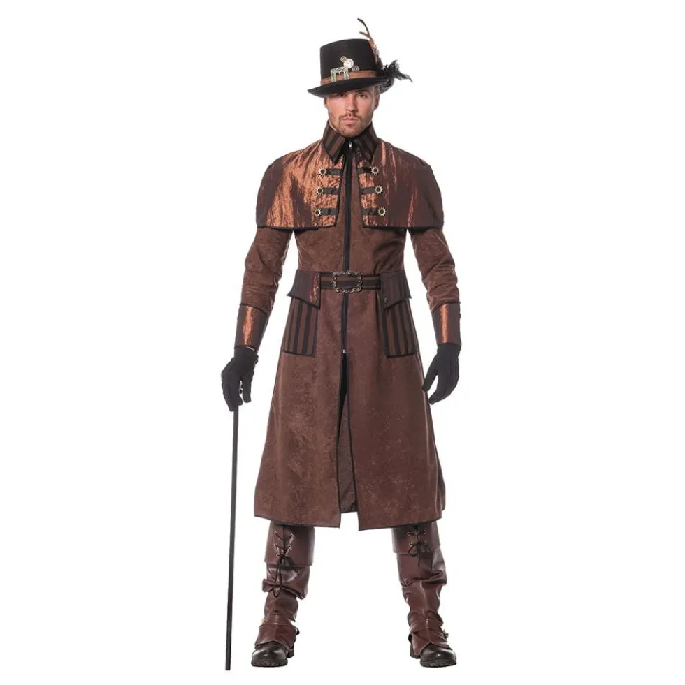 Steampunk Miesten Deluxe Naamiaisasu