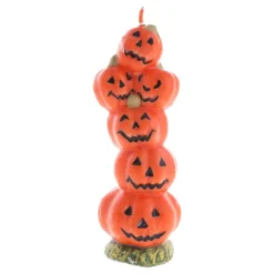 Steariinikynttilä Halloweenkurpitsat