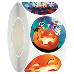 Stickers Halloween Rullassa