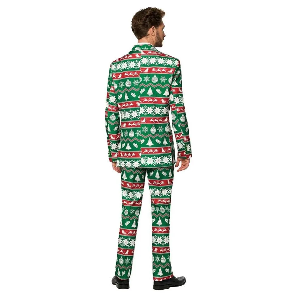 Suitmeister Christmas Green Nordic Puku