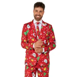 Suitmeister Christmas Red Icons Light Up Puku