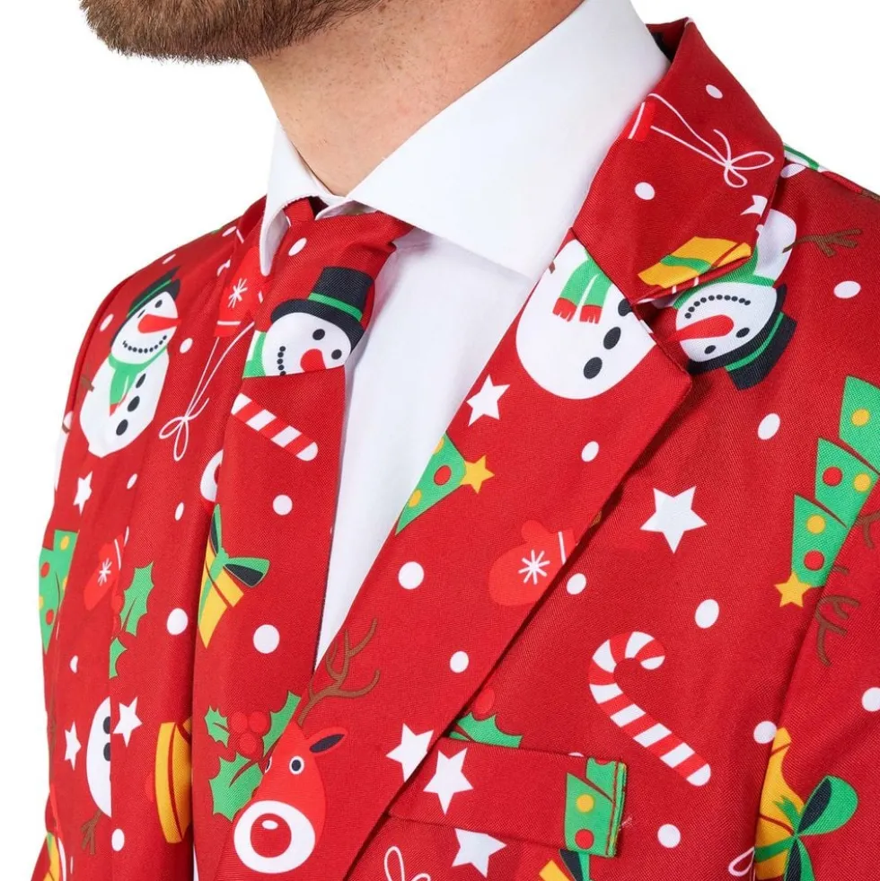 Suitmeister Christmas Red Icons Light Up Puku
