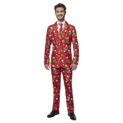 Suitmeister Christmas Trees Stars Punainen Puku