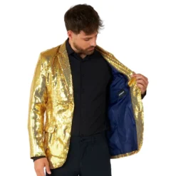 Suitmeister Paljettitakki Gold