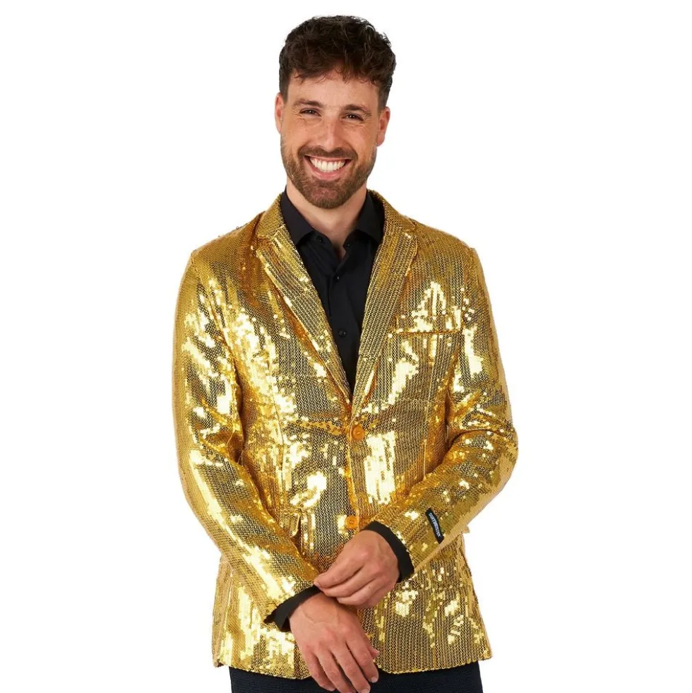 Suitmeister Paljettitakki Gold