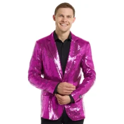 Suitmeister Paljettitakki Pinkki