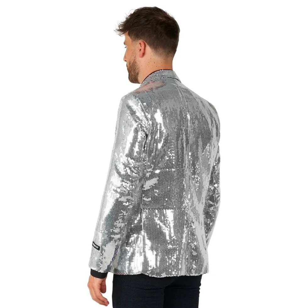 Suitmeister Paljettitakki Silver