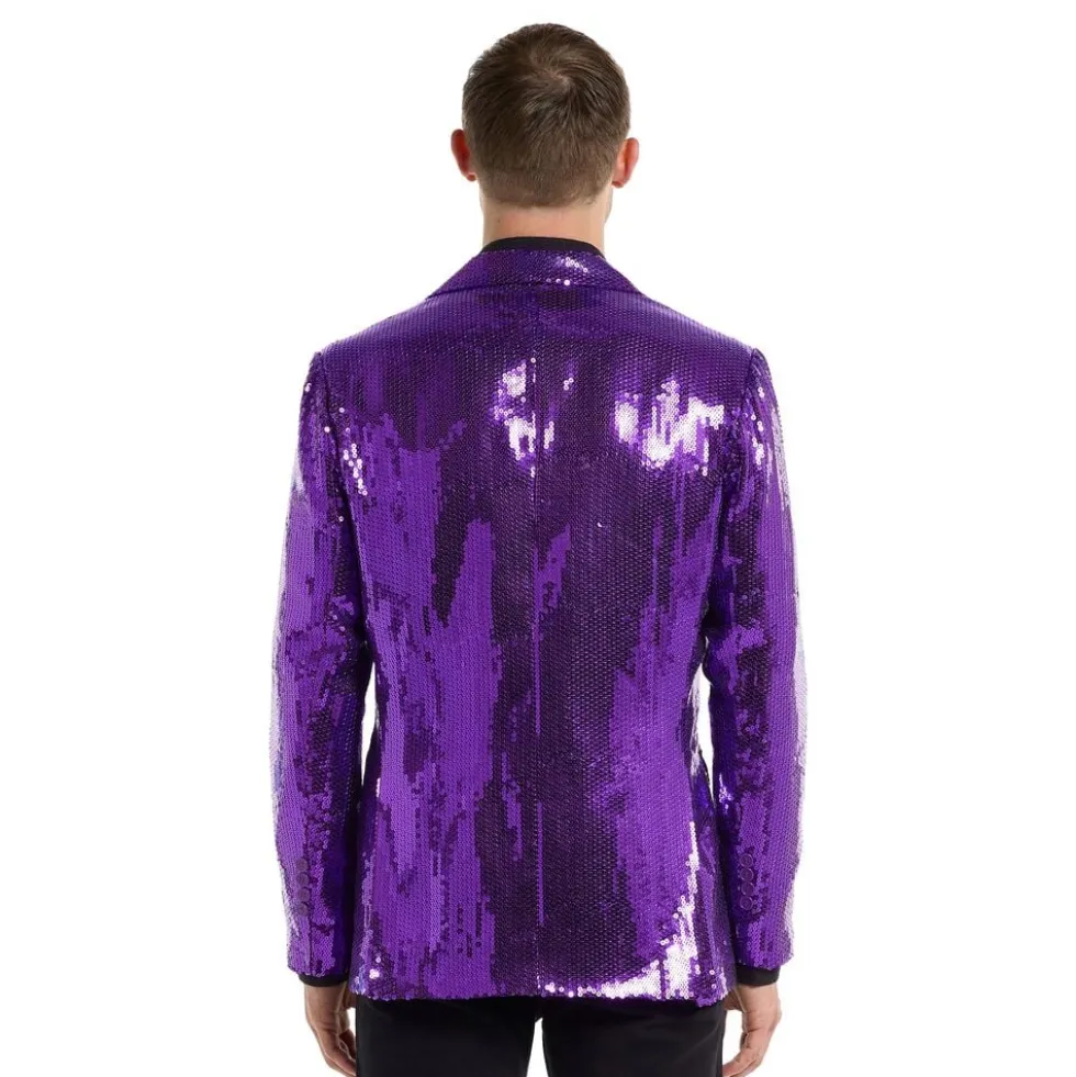 Suitmeister Paljettitakki Violetti