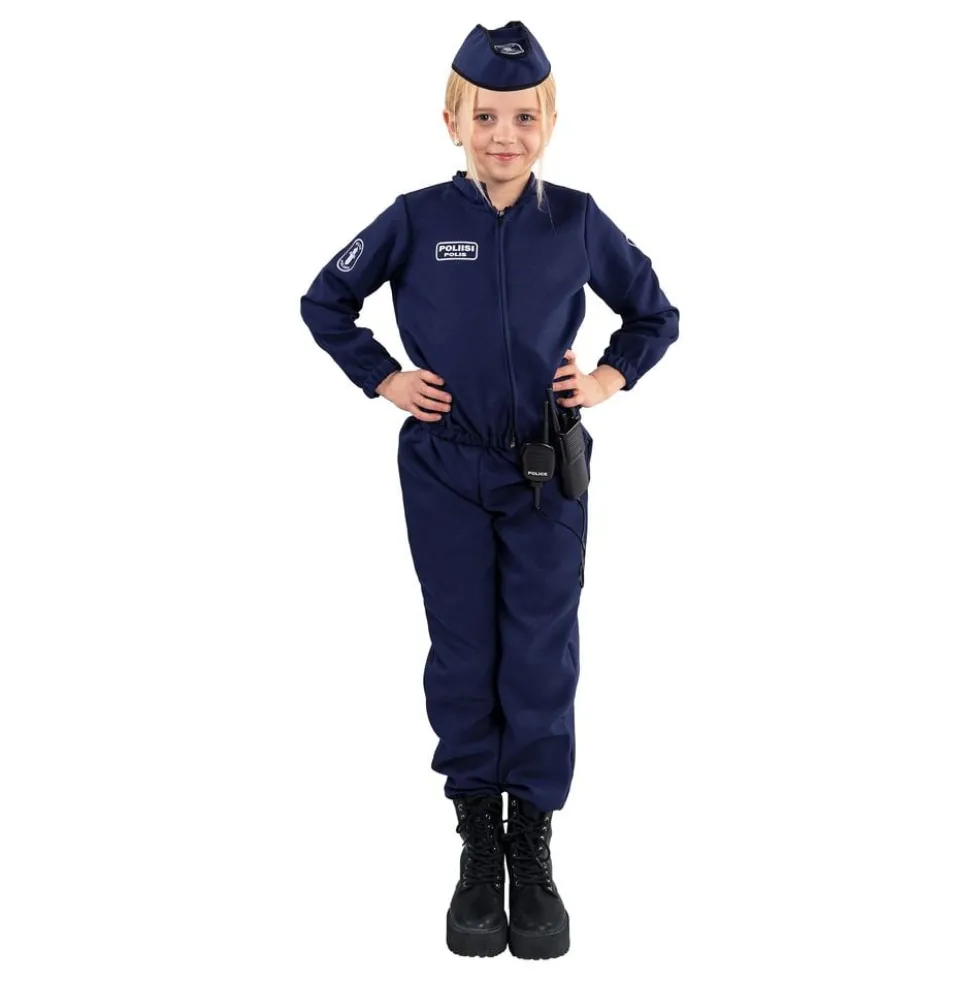 Suomalainen Poliisi Lasten Naamiaisasu