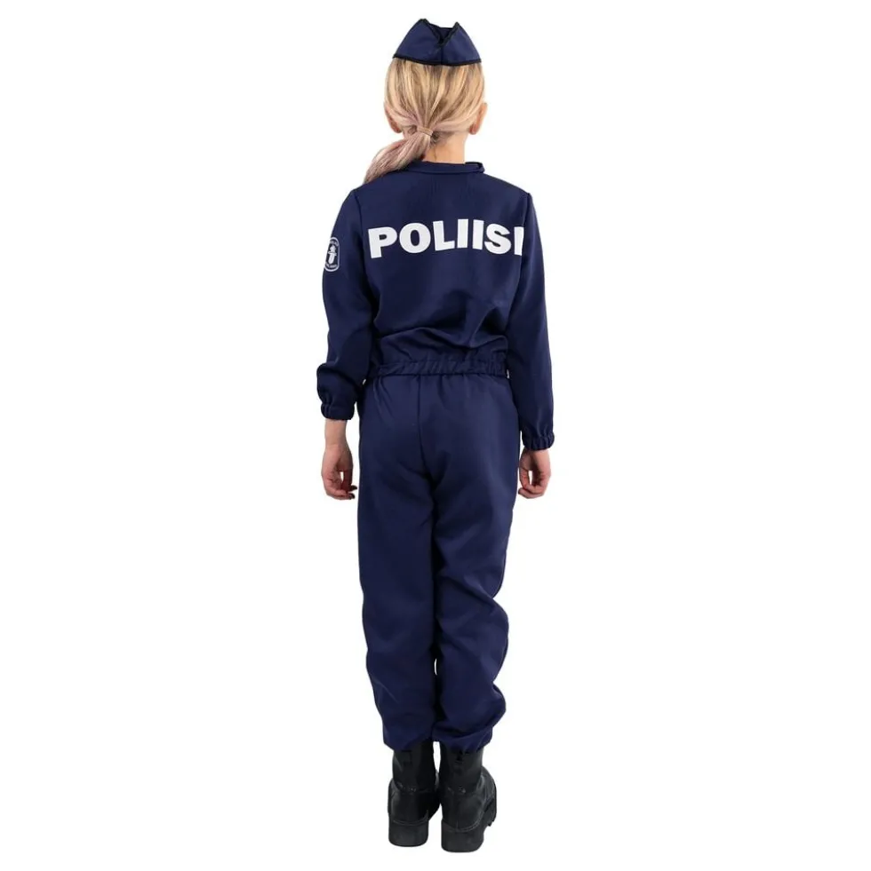 Suomalainen Poliisi Lasten Naamiaisasu