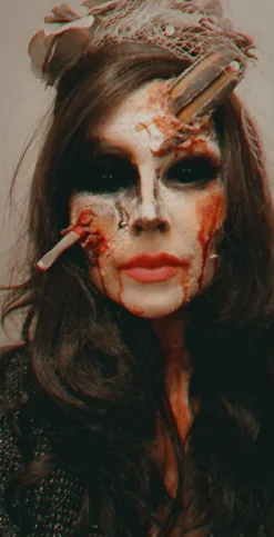 Superstar Tummanruskea Peruukki