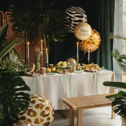 Suuri Giraffikuvioinen Folioilmapallopallo