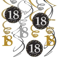 Swirls 18 Hopeasekoitus Riippuva Koriste