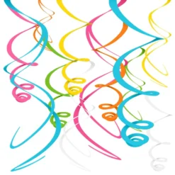 Swirls Monivärinen Riippukoriste