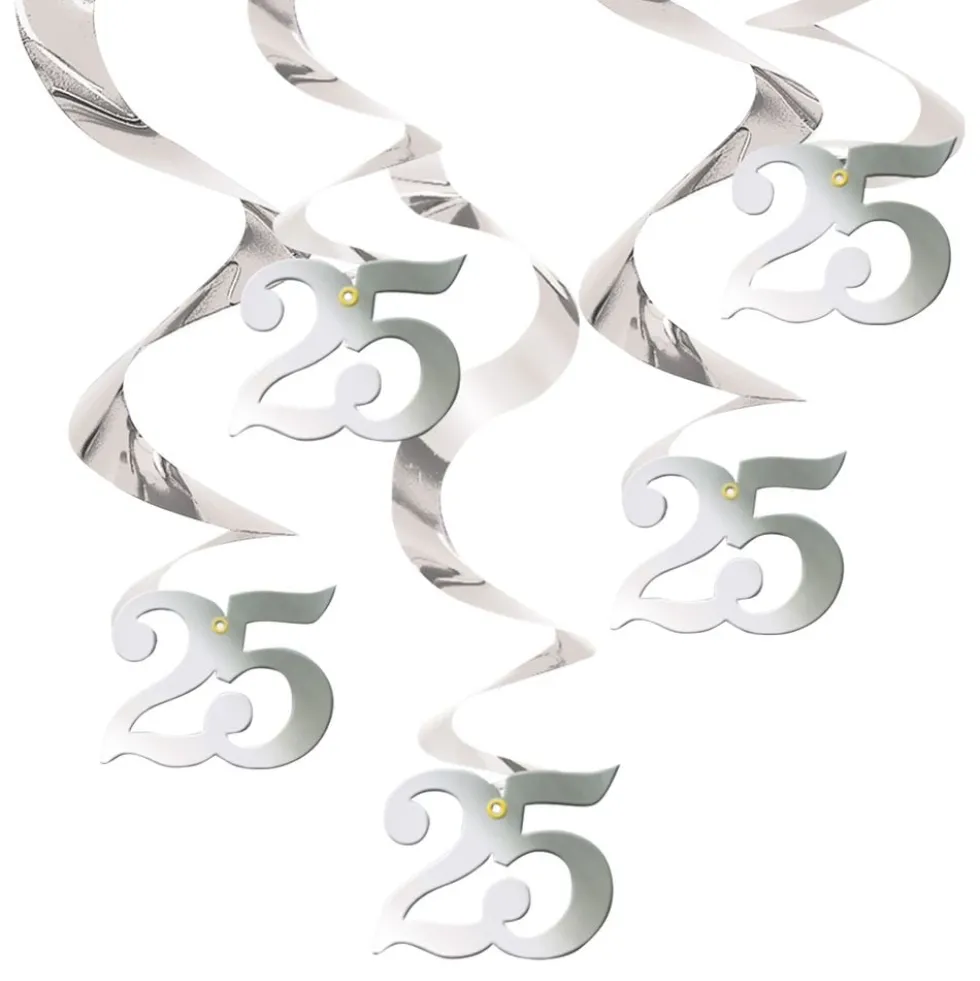 Swirls Numero 25 Hopea Kattokoriste