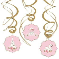 Swirls Princess Roikkuvat Koristeet