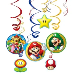 Swirls Super Mario