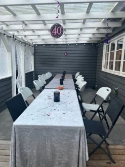 Swirls 40 Vaaleanpunainen Riippuva Koriste