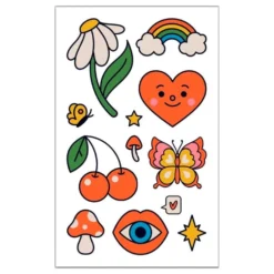 Tatuoinnit Sydän/Sateenkaari